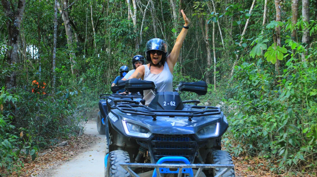 Atvs extreme and snorkeling tour