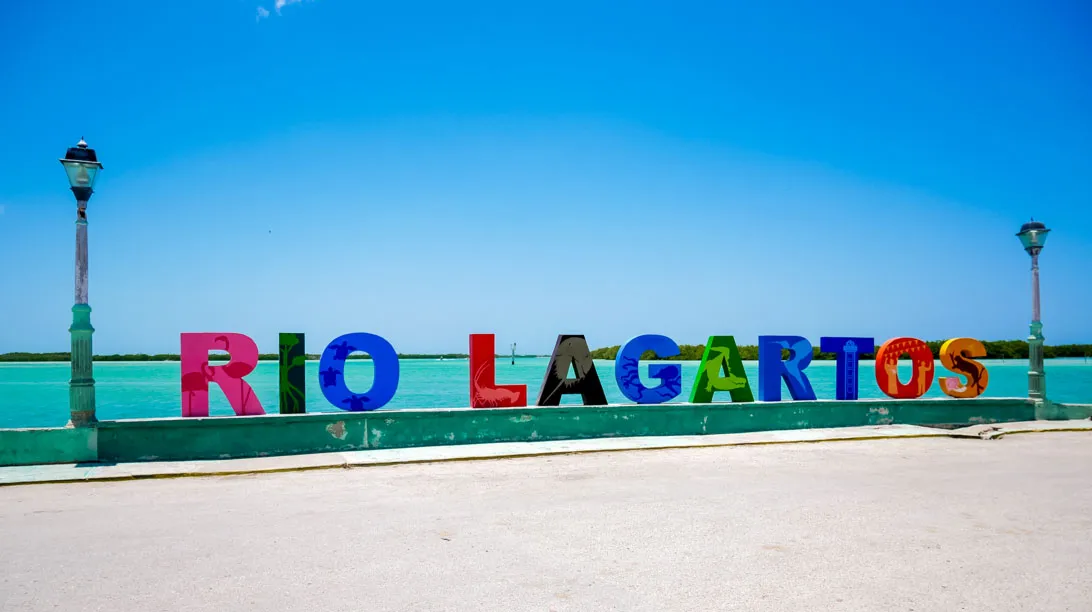 Rio lagartos - Las coloradas