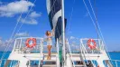 Catamaran Isla Mujeres Xailing light