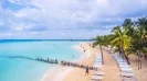 Playa Norte stop during whale shark tour from Cancun