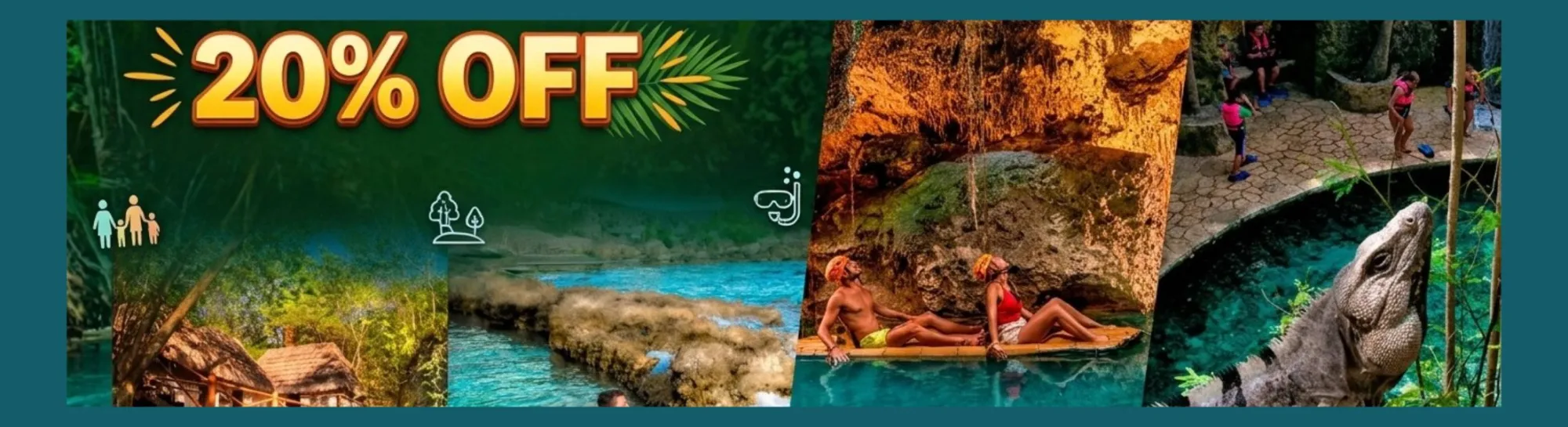 Combo Xcaret Plus + Xplor Día: 2 Parques con 20% de Descuento